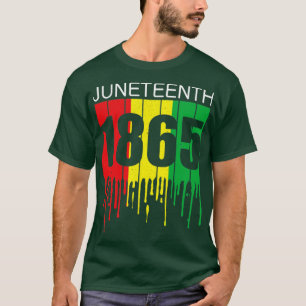 T-shirt 19 juin 1865 Le Jour de l'indépendance réelle