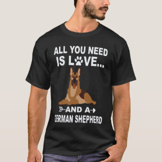 T-shirt 19 Tout ce dont vous avez besoin c'est d'amour et