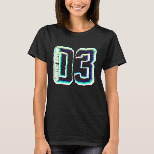 T-shirt 19 Years 2003 College 19th Birthday (Devant)