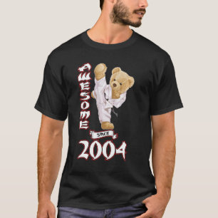 T-shirt 19e anniversaire Hommes Femmes 2004 Awesome Karate
