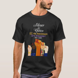 T-shirt 19ème Amendement XIX Suffragette 100 ans Anniversa