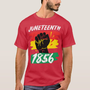 T-shirt 19ème Jeudi 19ème Fier afro-américain Noir 1865