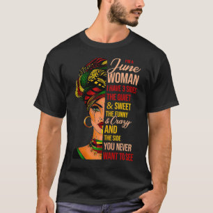 T-shirt 19ème jour fêtant la liberté noire