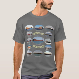 T-shirt 1.000 titres de bas de page sur l'obscurité de