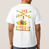 T-shirt 1/10th Chemise de comité technique de la cavalerie (Dos)
