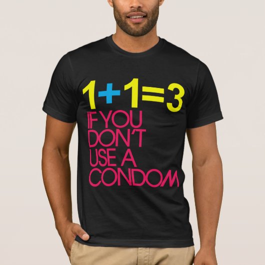 T-SHIRT 1 + 1 = 3 (Devant)