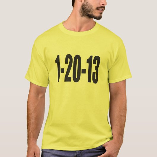 T-SHIRT 1-20-13 (Devant)