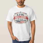 T-shirt 1,776 milliard chemise de protestation (Devant)
