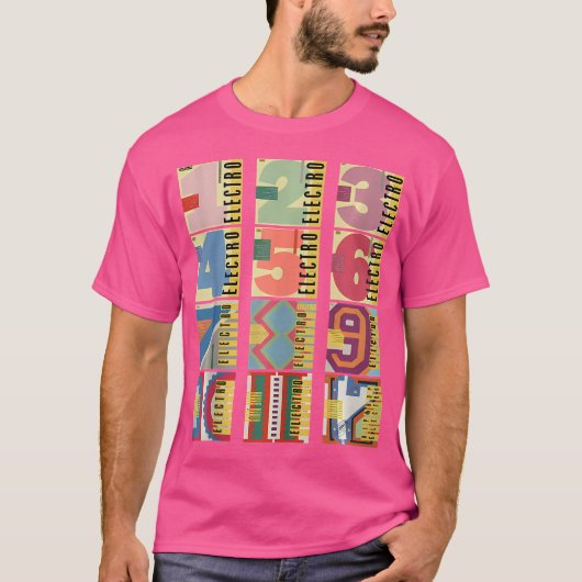 T-shirt 1 à 12 (Devant)