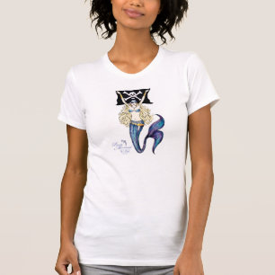 T-shirt 1 a dégrossi sirène T-shirt~ de pirate par KAT