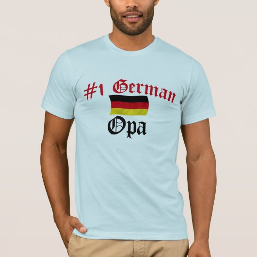 T-shirt #1 Allemand Opa (Devant)