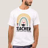 T-shirt 1- Amusant mode enseignant cadeau d'enseignement p (Devant)