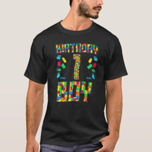 T-shirt 1 an Anniversaire Garçon avec puzzles jeux Enfant