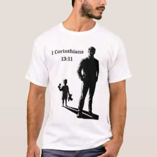 T-shirt 1 Corinthiens 13:11 - De l'enfant à l'homme par Al