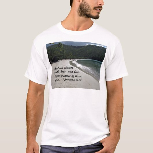 T-shirt 1 Corinthiens 13:13 (Devant)