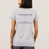 T-shirt 1 Corinthiens 6:20 (Dos)
