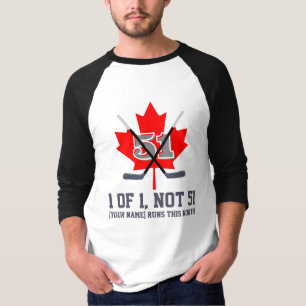 T-shirt 1 de 1 Pas 51 Identité Canadienne Feuille d'Érable