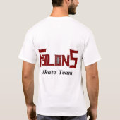 T-shirt #1 de criminels (Dos)
