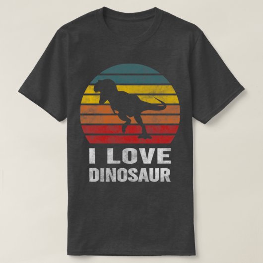 T-shirt 1 Dinosaure Cadeau (Design devant)