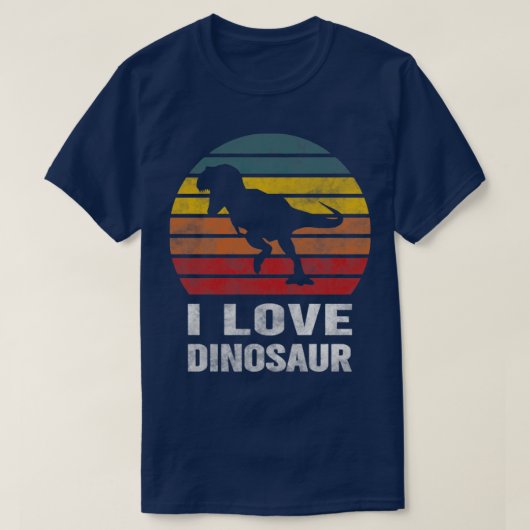 T-shirt 1 Dinosaure Cadeau (Design devant)