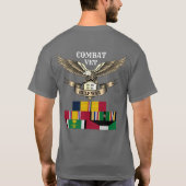 T-SHIRT 1 ÉTOILE COMBAT VET GULF GULF (Dos)