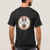 T-SHIRT 1 ÉTOILE DE CAMPAGNE AFGHANISTAN WAR VETERAN (Dos)