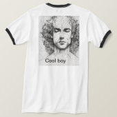 T-shirt 1. "Garçon Cool : Style avec attitude" (Design dos)