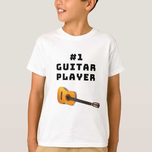 T-shirt #1 Guitare Player (Devant)