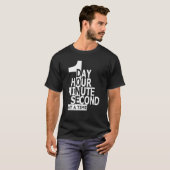 T-shirt 1 Jour Minute Seconde À La Fois (Devant entier)