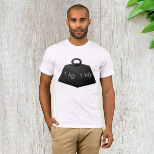 T-shirt 1 KG pour hommes de poids