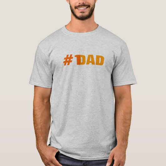 T-SHIRT #1 PAPA (Devant)