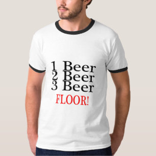 T-shirt 1 PLANCHER de bière de la bière 3 de la bière 2