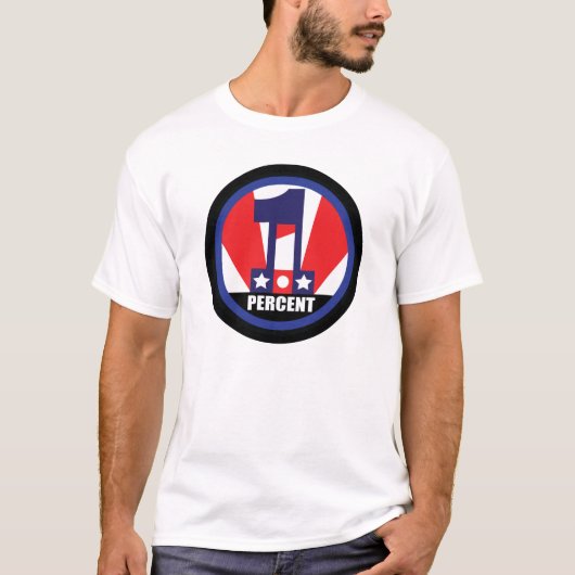 T-shirt 1 pour cent 1 guillotine (Devant)
