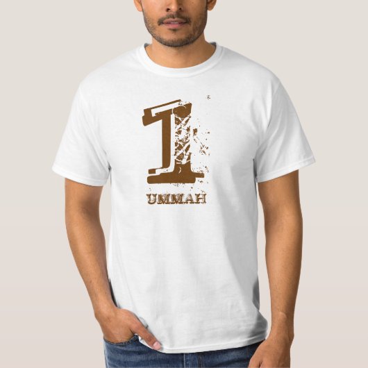 T-SHIRT 1 UMMAH (Devant)