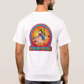 T-shirt-1 van de "sikappie" t-shirt (Achterkant)