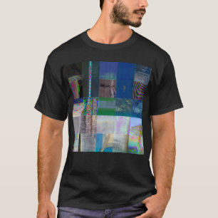 T-shirt 1C9984DA Glitch Art Distorsion Numérique Vaporwave