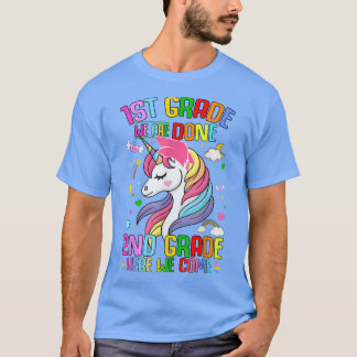T-shirt 1e Graduation 2 et Grade Unicorn Last Day Of