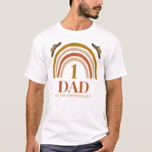 T-shirt 1er anniversaire de la fille papa customisé