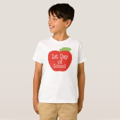 T-shirt 1er jour de la pomme scolaire (Devant entier)