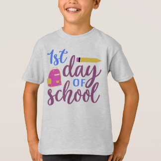 T-shirt 1er jour d'école