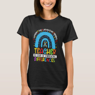 T-shirt 1er jour pour embrasser les différences Sensibilis