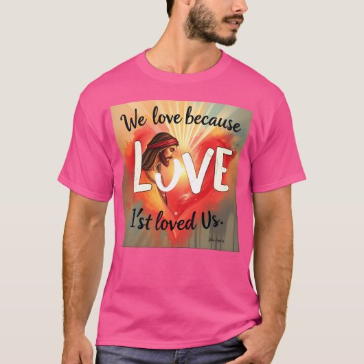 T-shirt 1ère Amour rétro (Devant)