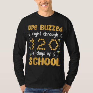 T-shirt 1ère année Buzzed 120 Jours de l'école Bee Shirt T