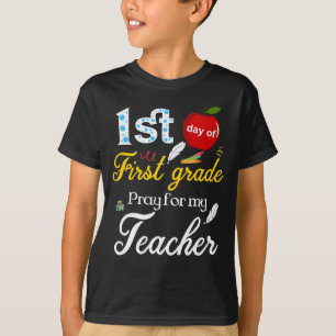 T-shirt 1ère année de prière de première année pour mon pr
