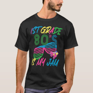 T-shirt 1ère année est ma confiture Vintage 80s Boombox En