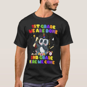 T-shirt 1ère année Nous avons terminé 2e année Nous venons