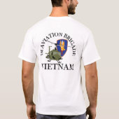 T-shirt 1ère Avn Bde Vietnam Vet Huey (Dos)