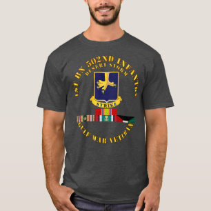 T-shirt 1ère Bn 502e Infantry Desert Storm w Svc