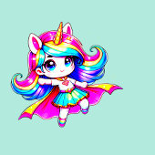 T-Shirt 1ère classe anime licorne fille citation rose noir