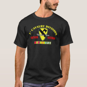 T-shirt 1Ere Division De Cavalerie Vietnam Vétérinaire L